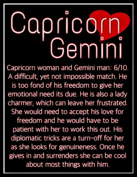 capricorn man and a gemini woman|do capricorns and geminis get along.